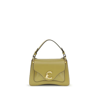 Bolso de mano de piel de becerro bicolor Bos Taurus