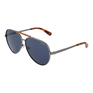 Graue Sonnenbrille aus Metall