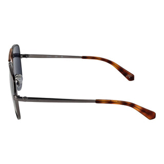 Graue Sonnenbrille aus Metall