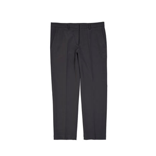Gray Elastane Casual Pants