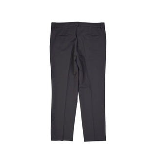Gray Elastane Casual Pants