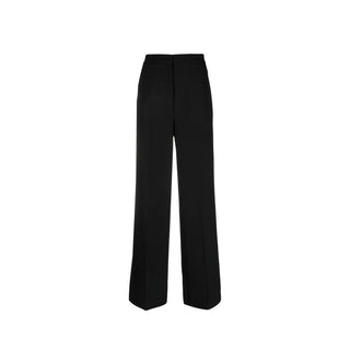 Schwarze Freizeithose aus Elastan