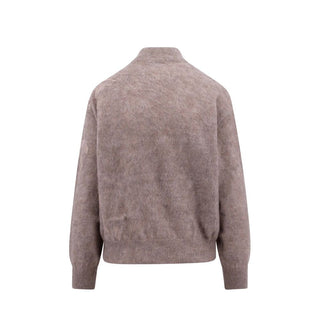 Beiger Kaschmir-Sweatshirt