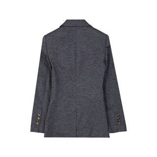 Gray Wool Blazer