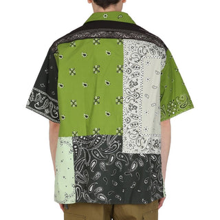 Bicolor Cotton Pattern Shirt