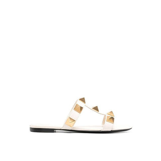 White Calfskin Sandals
