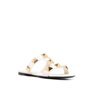 White Calfskin Sandals