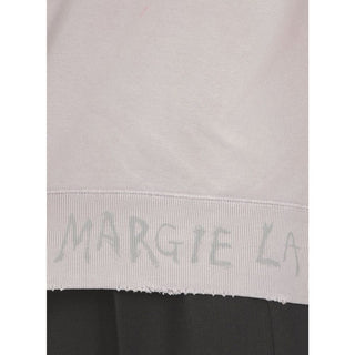 Lila Baumwoll-Sweatshirt