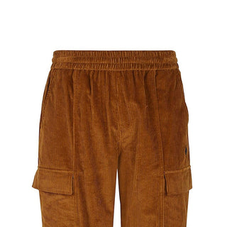 Braune Cargo-Hose aus Baumwolle