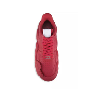 Mehrfarbige Chunky-Sneaker aus Kalbsleder