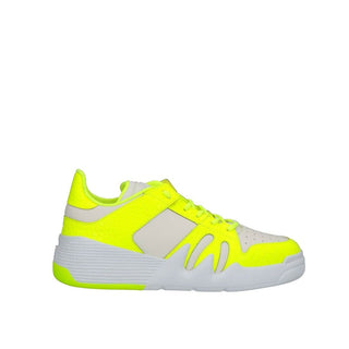 Weiße Low-Top-Sneaker aus Kalbsleder