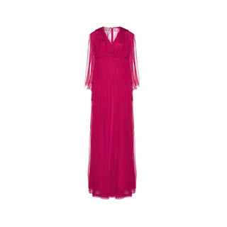 Mehrfarbiges Seiden-Freizeitkleid