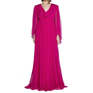 Mehrfarbiges Seiden-Freizeitkleid