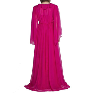 Mehrfarbiges Seiden-Freizeitkleid