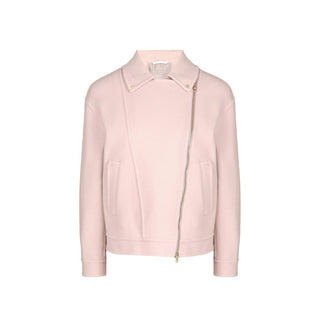 Multicolor Polyamide Biker Jacket
