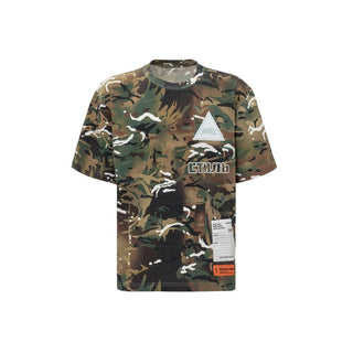 Zweifarbiges Baumwoll-T-Shirt