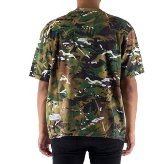 Zweifarbiges Baumwoll-T-Shirt