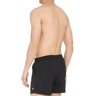 Badeshorts aus schwarzem Polyamid
