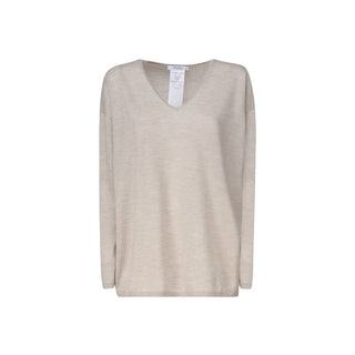 Beiger Kaschmirpullover