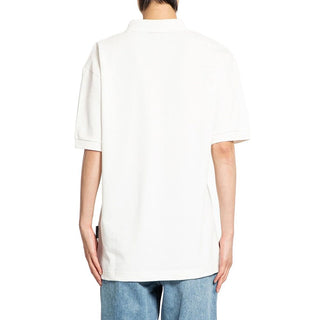 Polo de algodón blanco  