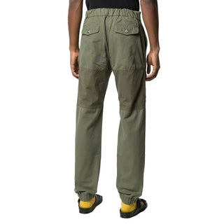 Zweifarbige Baumwoll-Cargohose