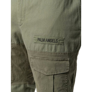 Zweifarbige Baumwoll-Cargohose