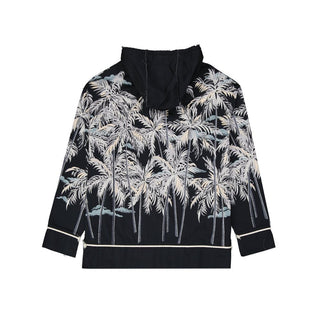 Black Cotton Sweatshirt