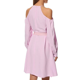 Mehrfarbiges Viskose Freizeitkleid