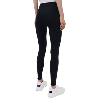 Blaue Polyamid-Sporthose