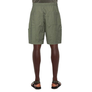 Bermudas bicolor de algodón