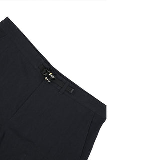 Black Cotton Cargo Shorts