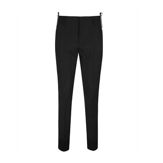 Pantalones de vestir de lana negra