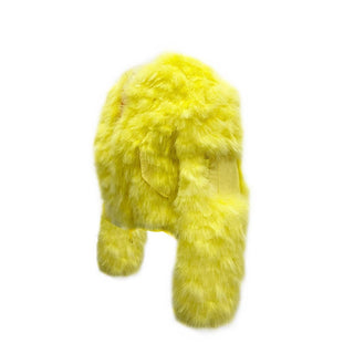 Zweifarbige Federbomberjacke