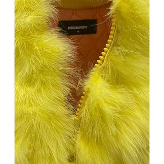 Zweifarbige Federbomberjacke