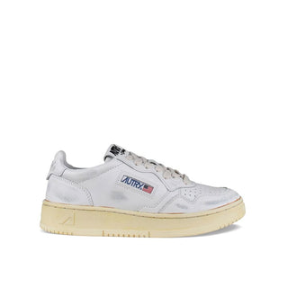 White Leather Sneakers