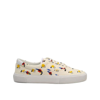 White Canvas Sneakers