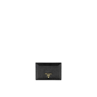 Cartera de piel de becerro negra