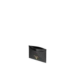 Cartera de piel de becerro negra