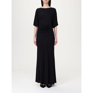 Vestido casual de elastano negro