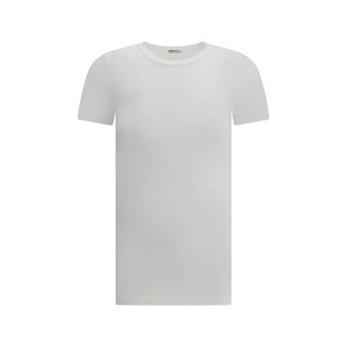 Camiseta de algodón blanca
