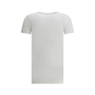 Camiseta de algodón blanca