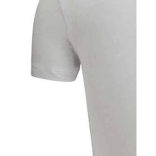 Camiseta de algodón blanca