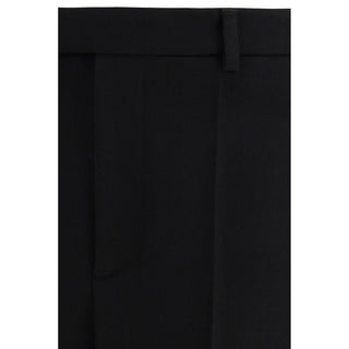 Black Wool Oves Aries Dress Pants