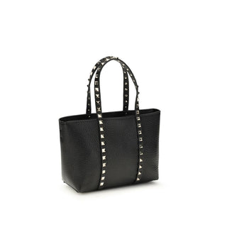 Bolso de hombro Bos Taurus de piel de becerro negra