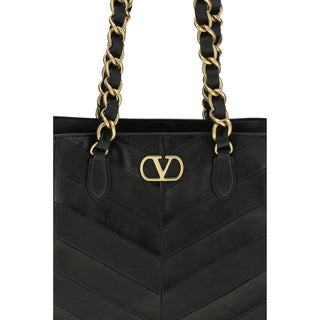 Black Napa Leather / Calf Bos Taurus Shoulder Bag