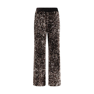 Pantalones casuales multicolor de poliamida