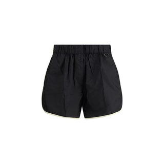 Bermudas negras de poliamida reciclada