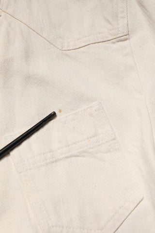 Off-white Baumwolle Full Zip Denim Blouson Jacke für Herren