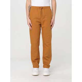 Braune Leinen-Freizeithose