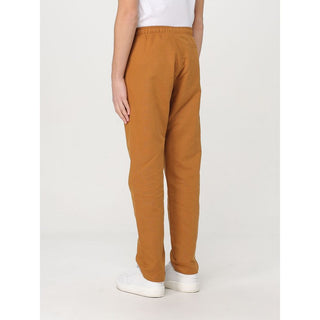 Braune Leinen-Freizeithose